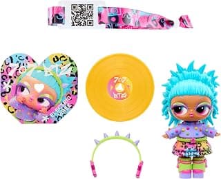 LOL Surprise Music Festival: muñecas con álbumes de vinilo coleccionables, unboxing interactivo, 7 sorpresas en total: ¡colecciona los 8 estilos únicos! Regalo para niños a partir de 4 años