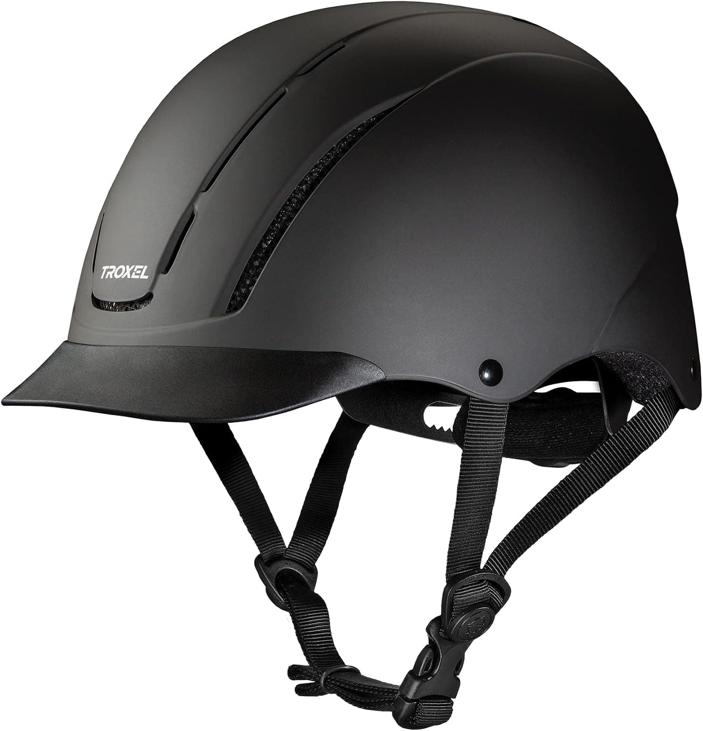 Troxel Spirit Casco para montar a caballo de cobertura total, diseño ajustable de perfil bajo, equipo de seguridad para montar a caballo | Las rejillas de ventilación ayudan a mantenerse cómodo en los senderos, las lecciones y la práctica en la arena