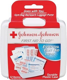 Botiquín de primeros auxilios de la Cruz Roja Johnson & Johnson