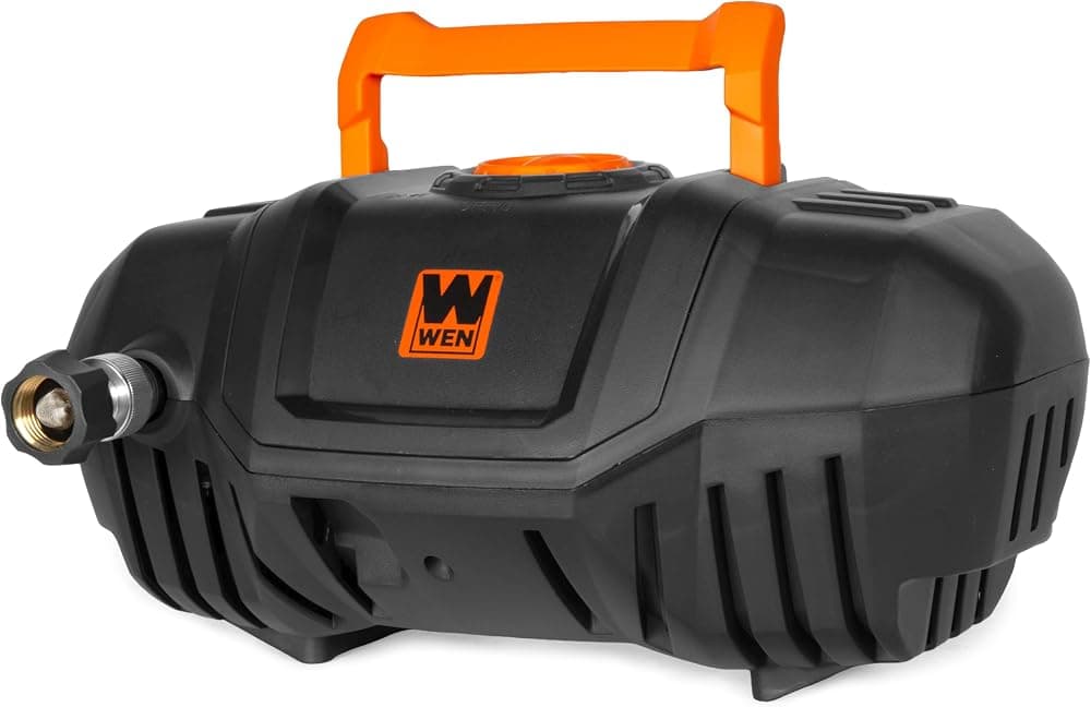 Lavadora a presión eléctrica de 2000 PSI, estilo maletín con caudal ajustable de 1,4 GPM (PW2000)