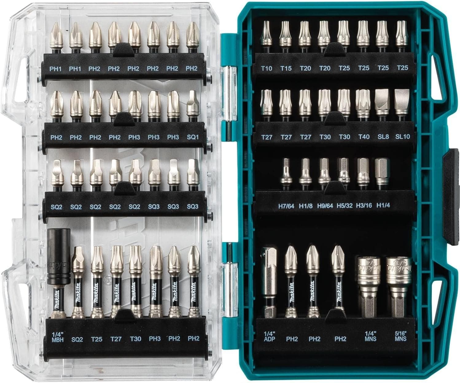 Juego de brocas de impacto Makita E-01644 Impact XPS 60 piezas