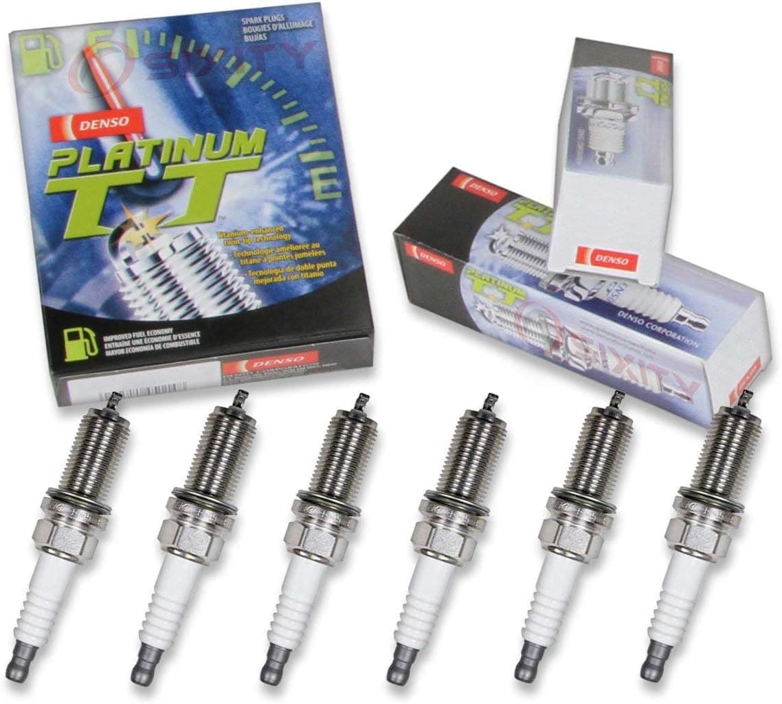 6 PCSNEW -- denso #4503 PLATINUM T T Spark Plugs -- PK16TT