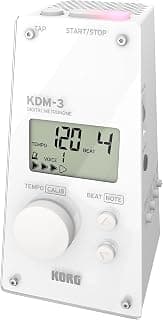 Metrónomo digital KDM3WH - Blanco