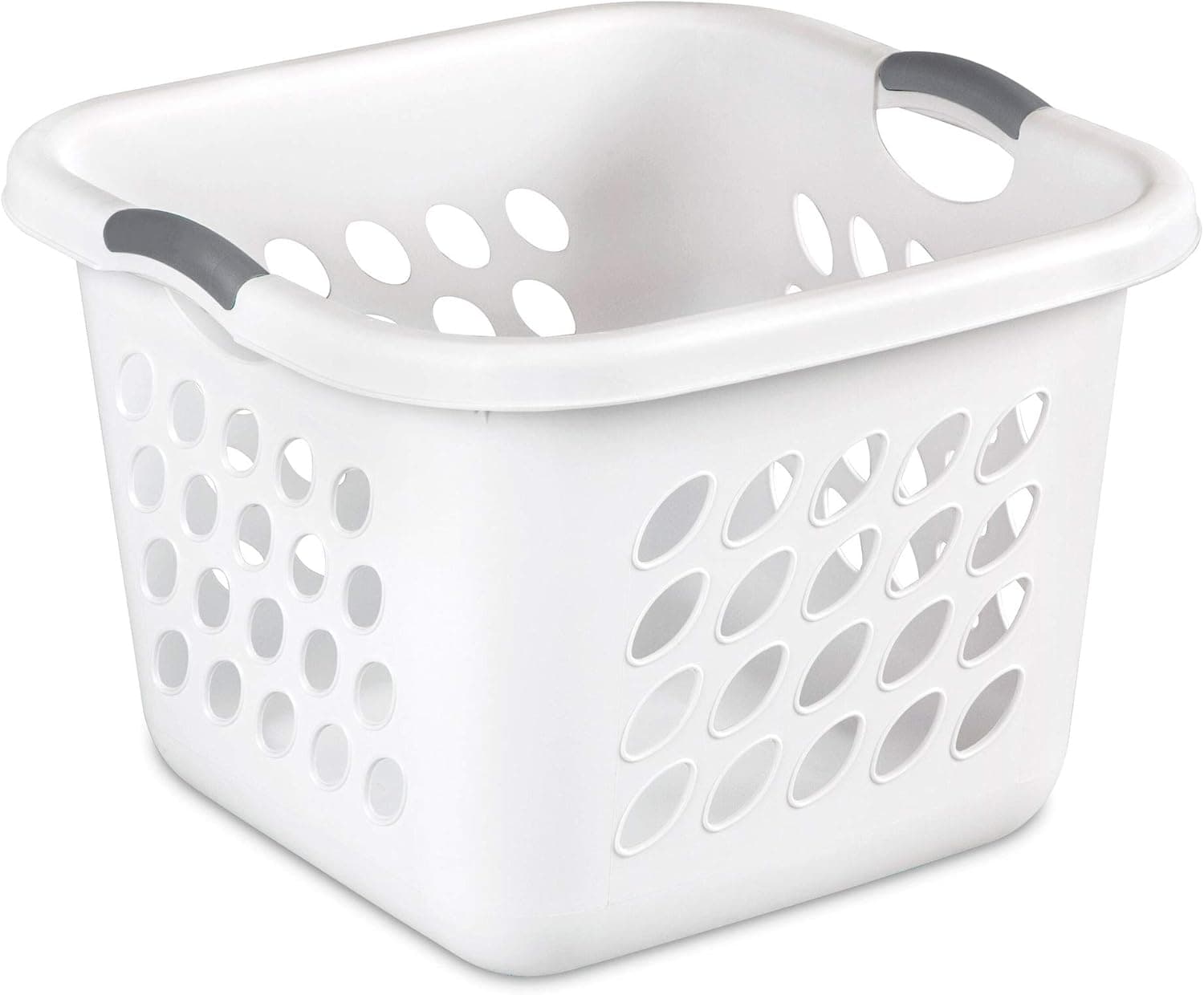 Sterilite 12178006 Cesta para la colada, 19", blanco (paquete de 1)