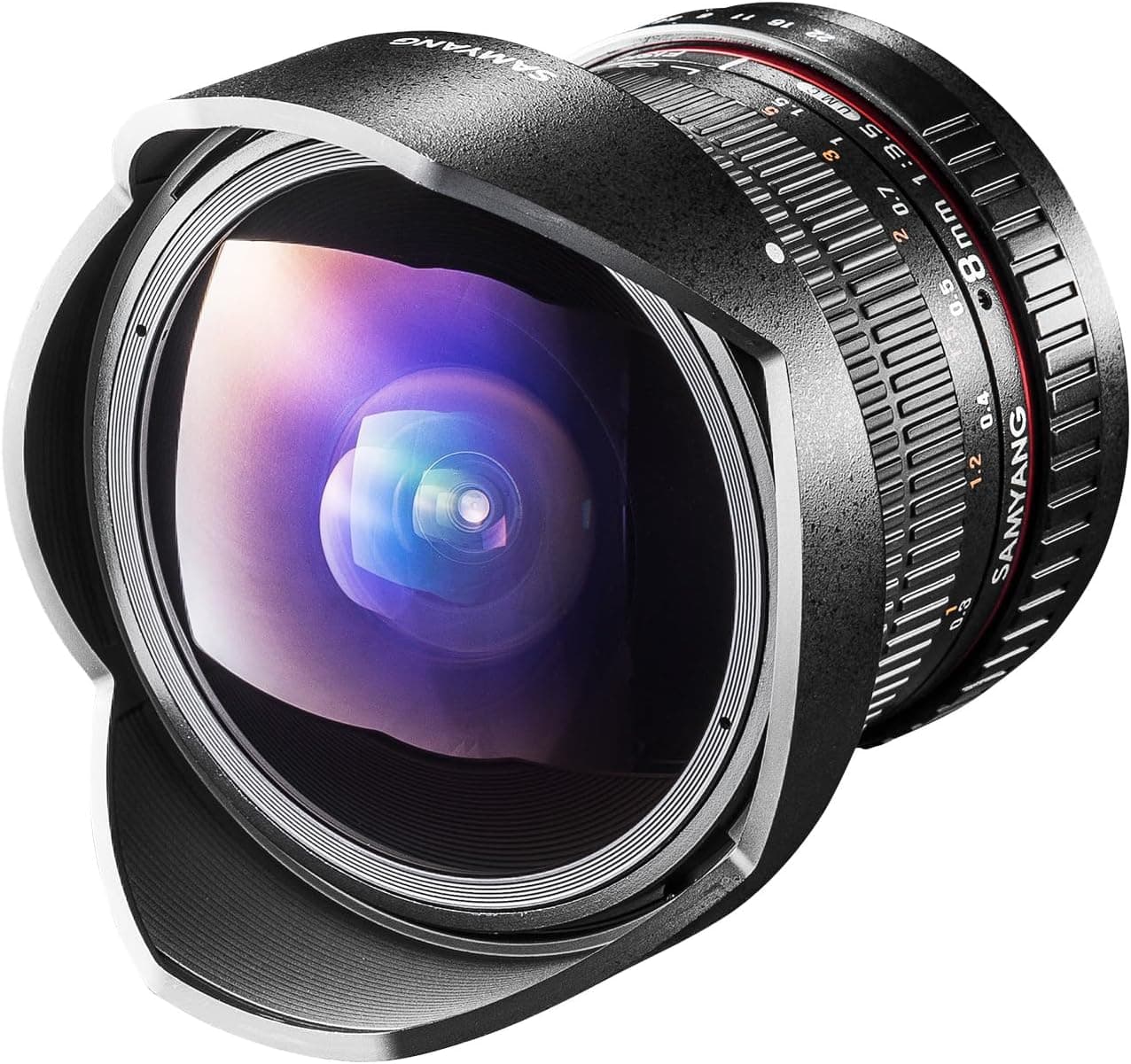 SAMYANG 8 mm f/3.5 UMC CS II fisheye Lens - for Canon