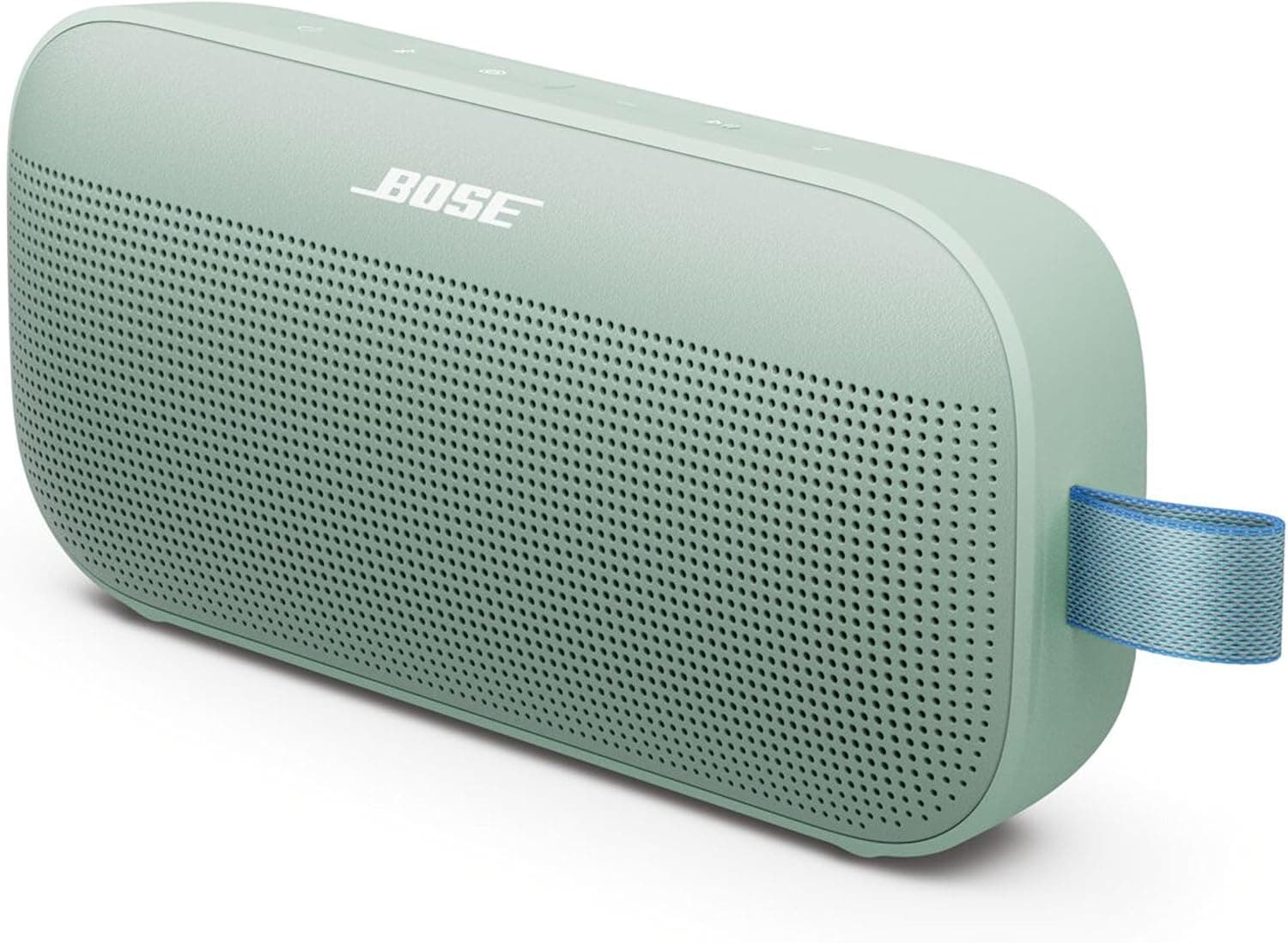 Bose SoundLink Flex Altavoz Bluetooth portátil (2.ª generación), altavoz portátil para exteriores con audio Hi-Fi, hasta 12 horas de duración de la batería, resistente al agua y al polvo, Alpine Sage