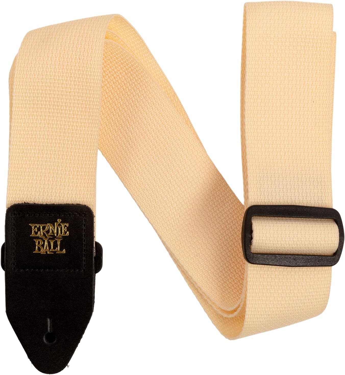 Ernie Ball Polypro Correa para guitarra, color crema (P05354)