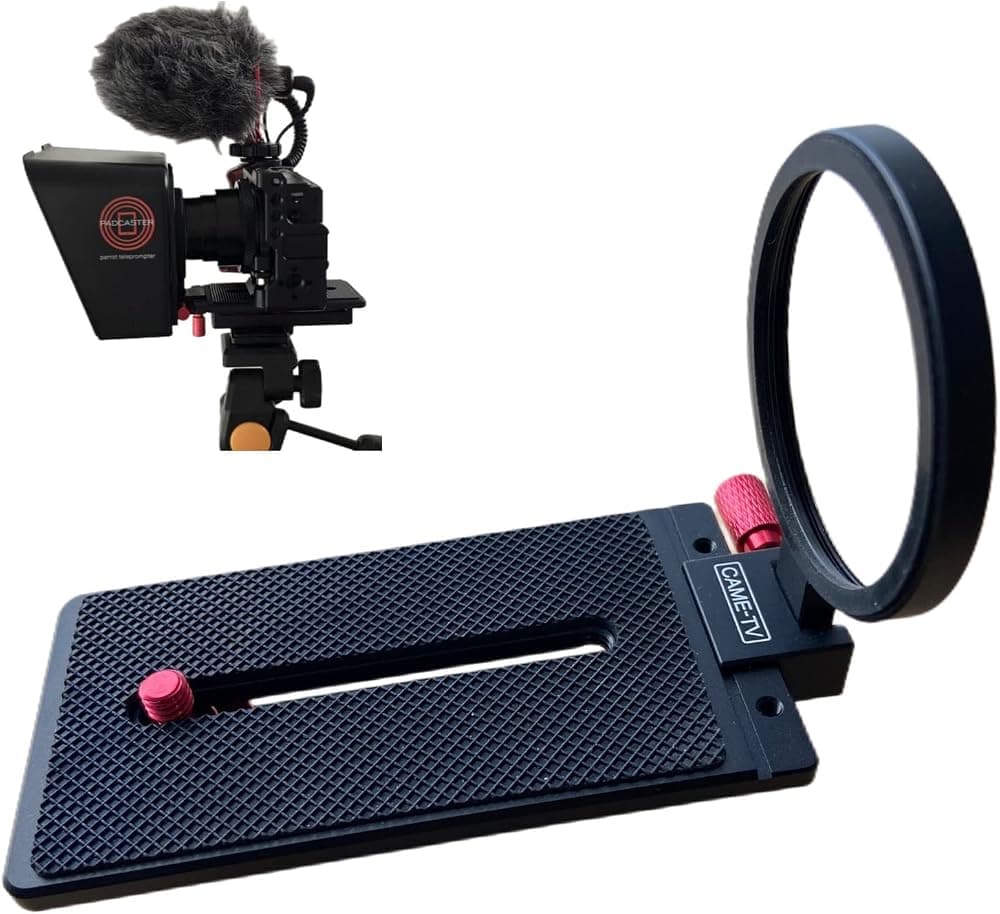 Came-TV Adaptador de Lente con Rosca de Anillo de 52 mm para Filtros y Lentes para Sony ZV-1 ZV-1F RX100M7 o Canon G7X Mark III Series para Padcaster Parrot Teleprompter Desview T3 T2