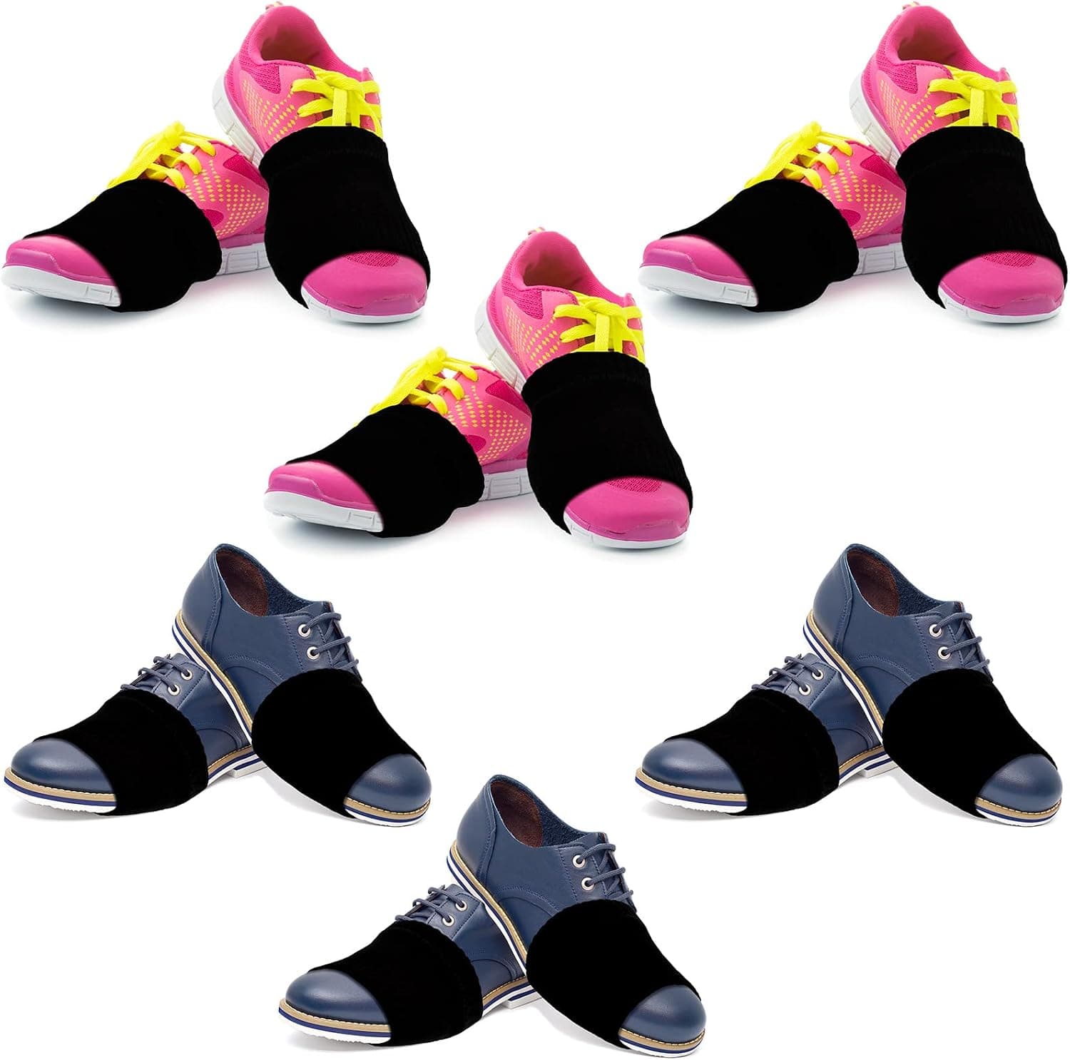 Boyiee 6 Pairs Shoe Covers over Sneakers Sliders