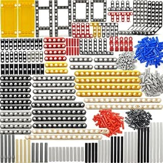 Piezas Técnicas Vigas Ejes Conectores Ladrillos Conjuntos - 420 Piezas, Bastidor Liftarms Vigas para Technic Car STEM Bloque de Construcción Juguetes