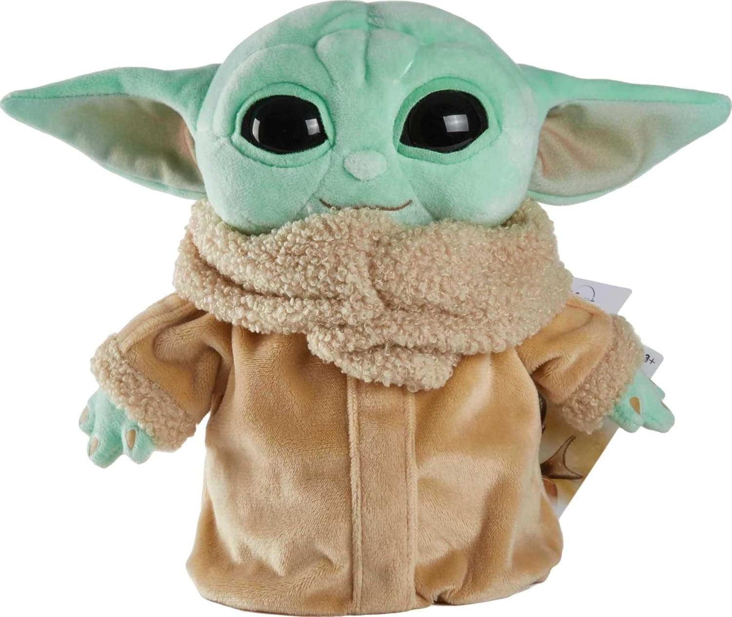 Mattel Star Wars Grogu Peluche, Figura de Personaje de 8 Pulgadas de Star Wars The Mandalorian, muñeca Suave con Aspecto clásico