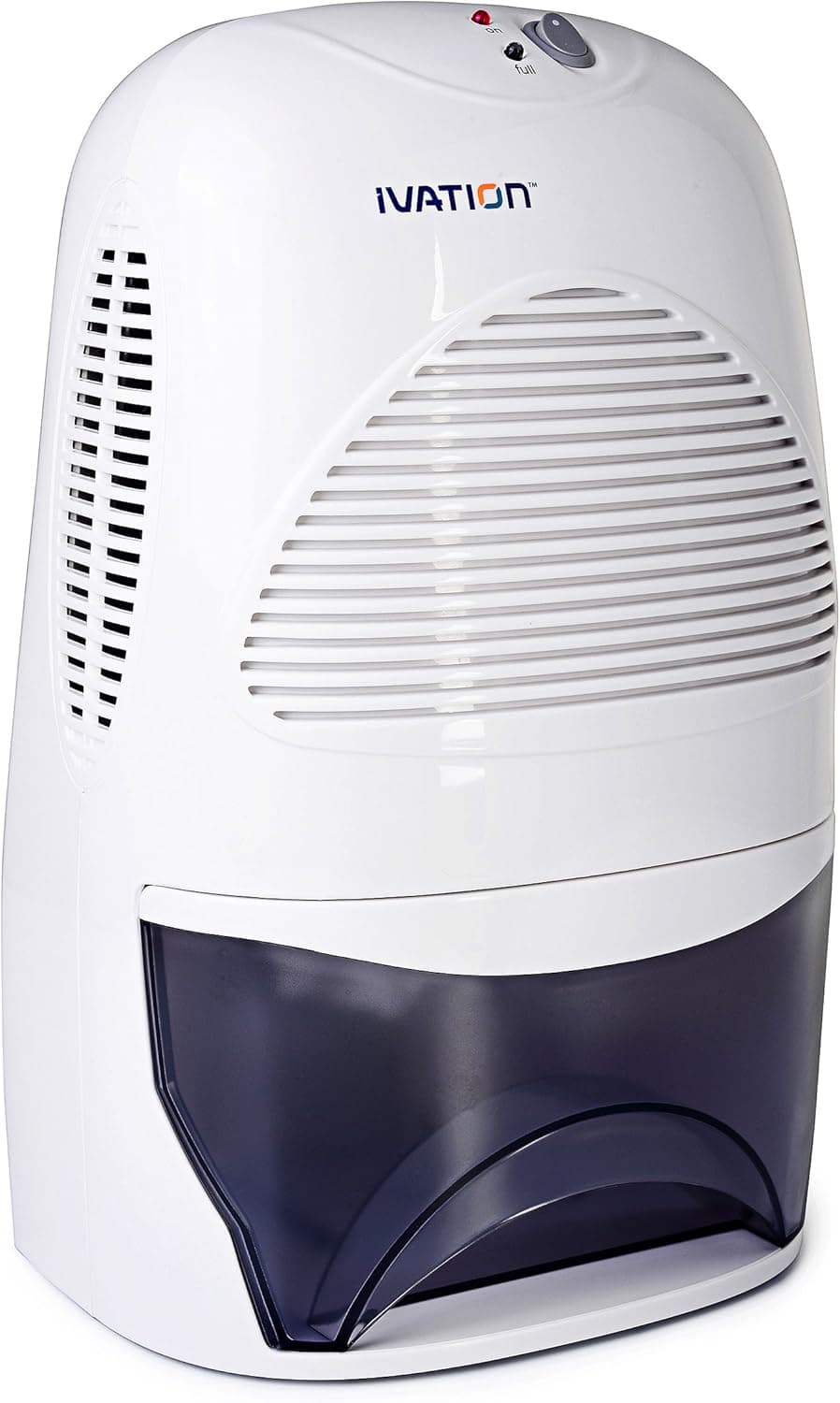 Ivation IVADM35 Potente deshumidificador termoeléctrico de tamaño mediano - Recoge silenciosamente hasta 20 onzas de agua por día - para baño, sótano, ático, barcos, vehículos recreativos, etc. - para espacios de hasta 2200 pies cúbicos
