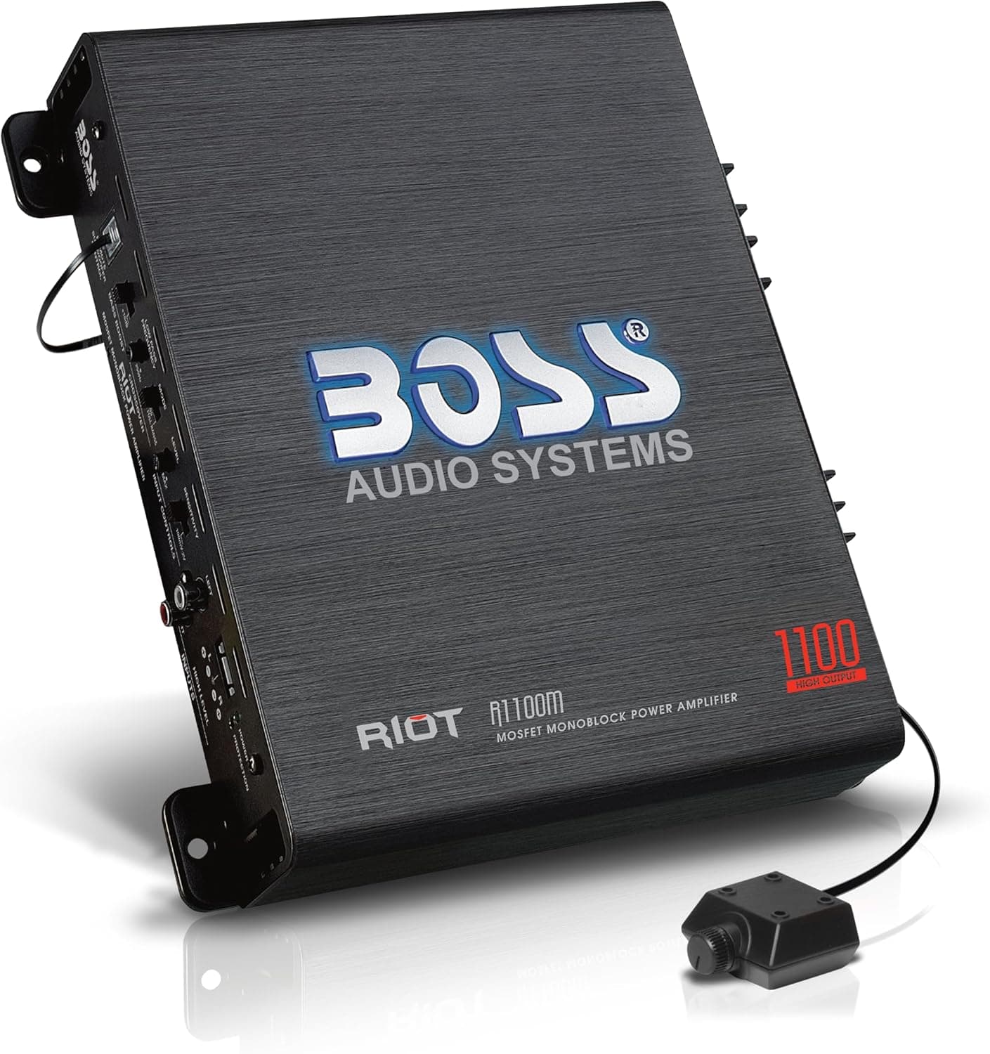BOSS Audio Systems R1100M Amplificador monobloque para automóvil de 1100 vatios