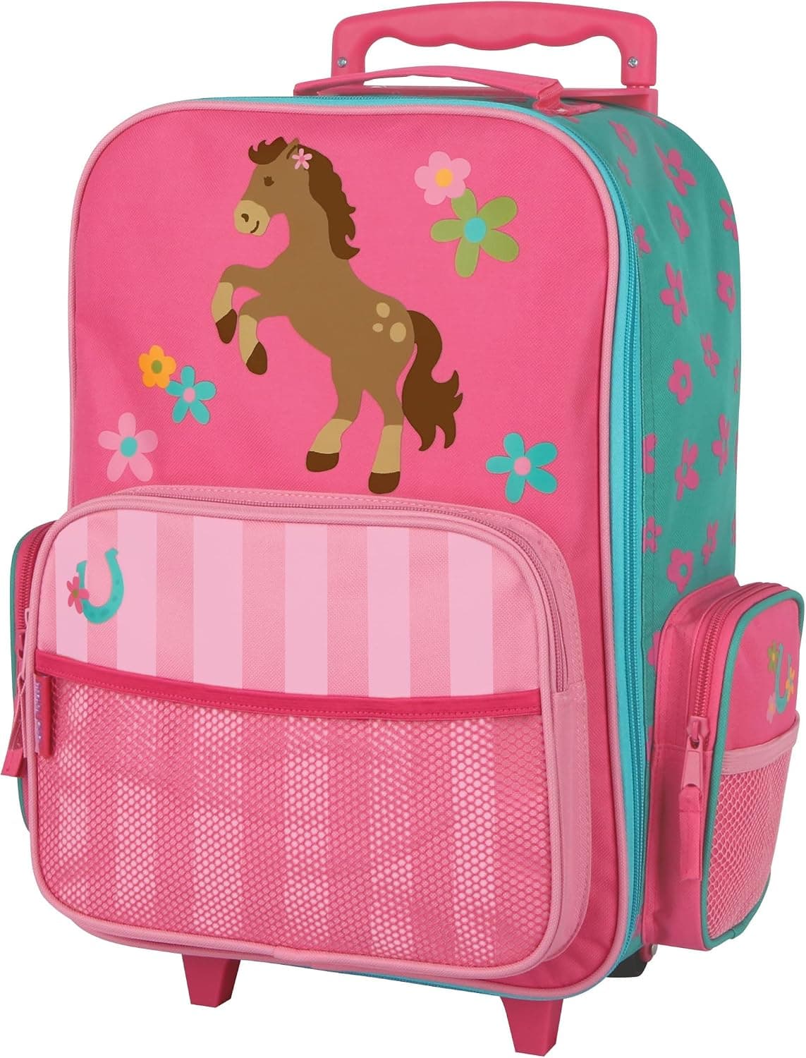 Stephen Joseph Kids Classic Equipaje con ruedas, Equipaje para niños, Equipaje de viaje con ruedas para niños pequeños, Maleta para niños con ruedas,