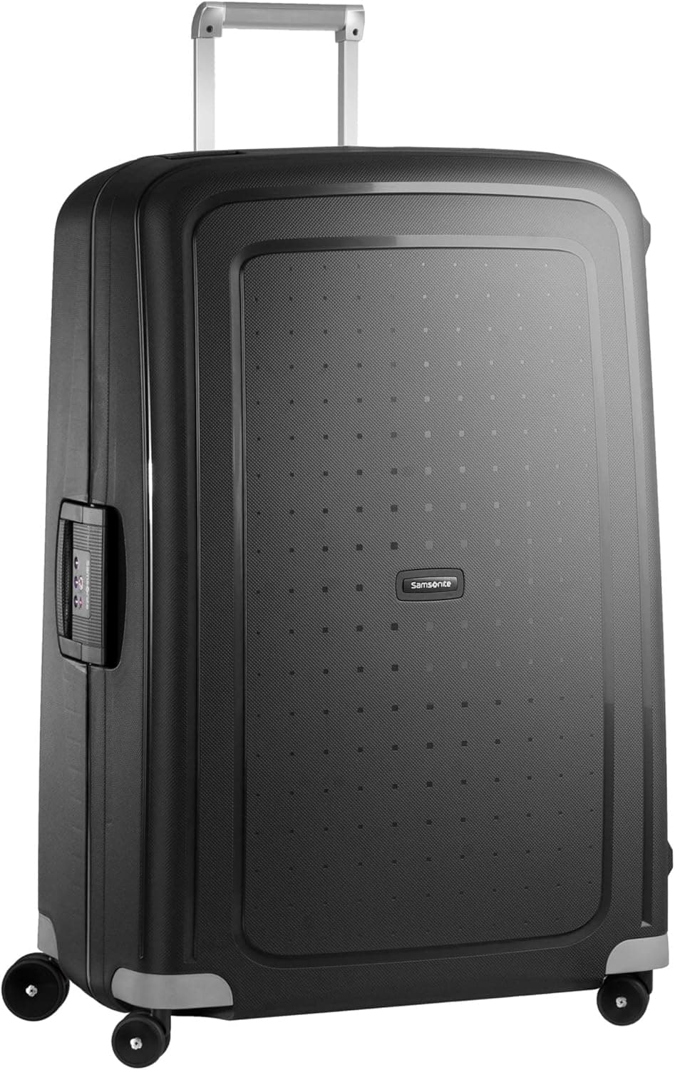 Samsonite S'Cure Maleta giratoria, negro, Spinner XL (81 cm - 138 L), giratorio