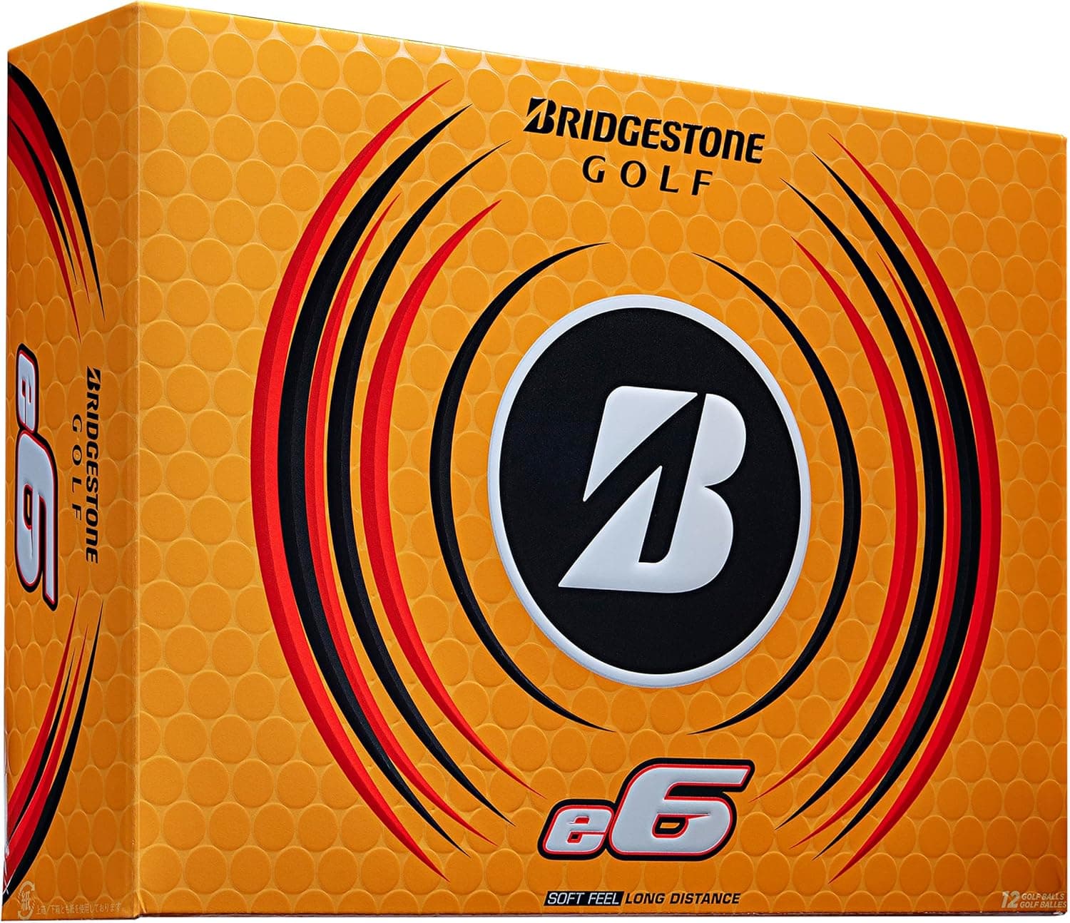Pelota de golf blanca Bridgestone 2023 e6 Dozen