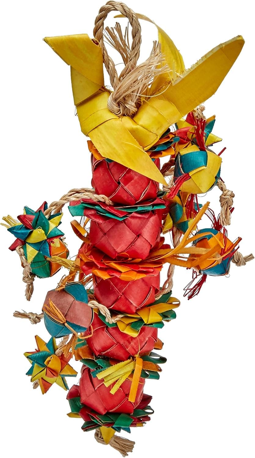 Planet Pleasures Bird Tower Piata Juguete para pájaros, pequeño