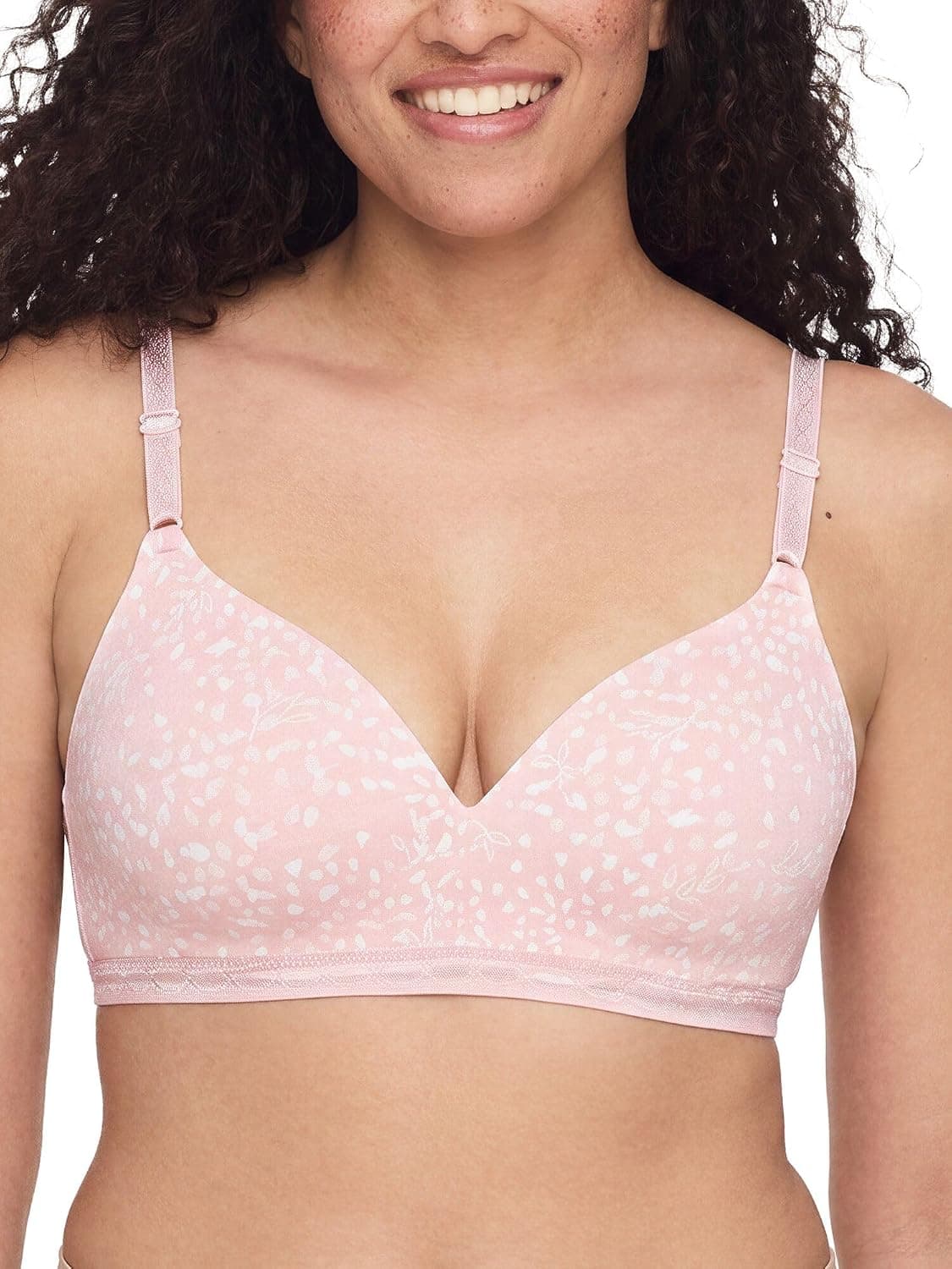 Warner's Sujetador cómodo con forro ligero inalámbrico súper suave Cloud 9® para mujer 1269
