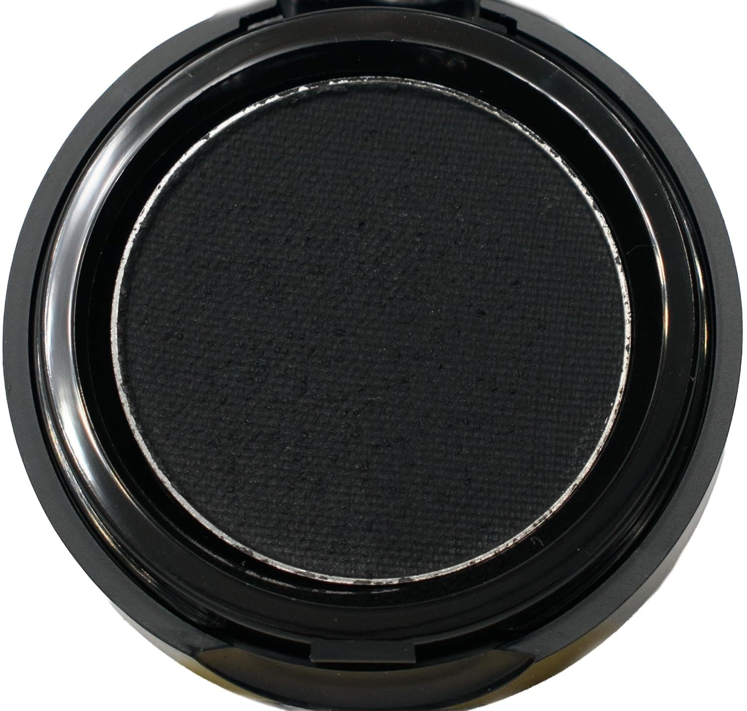 Pure Ziva Black Matte Cake Eyeliner & Pressed Eyeshadow, Water Activated Powder; Gluten & Cruelty Free