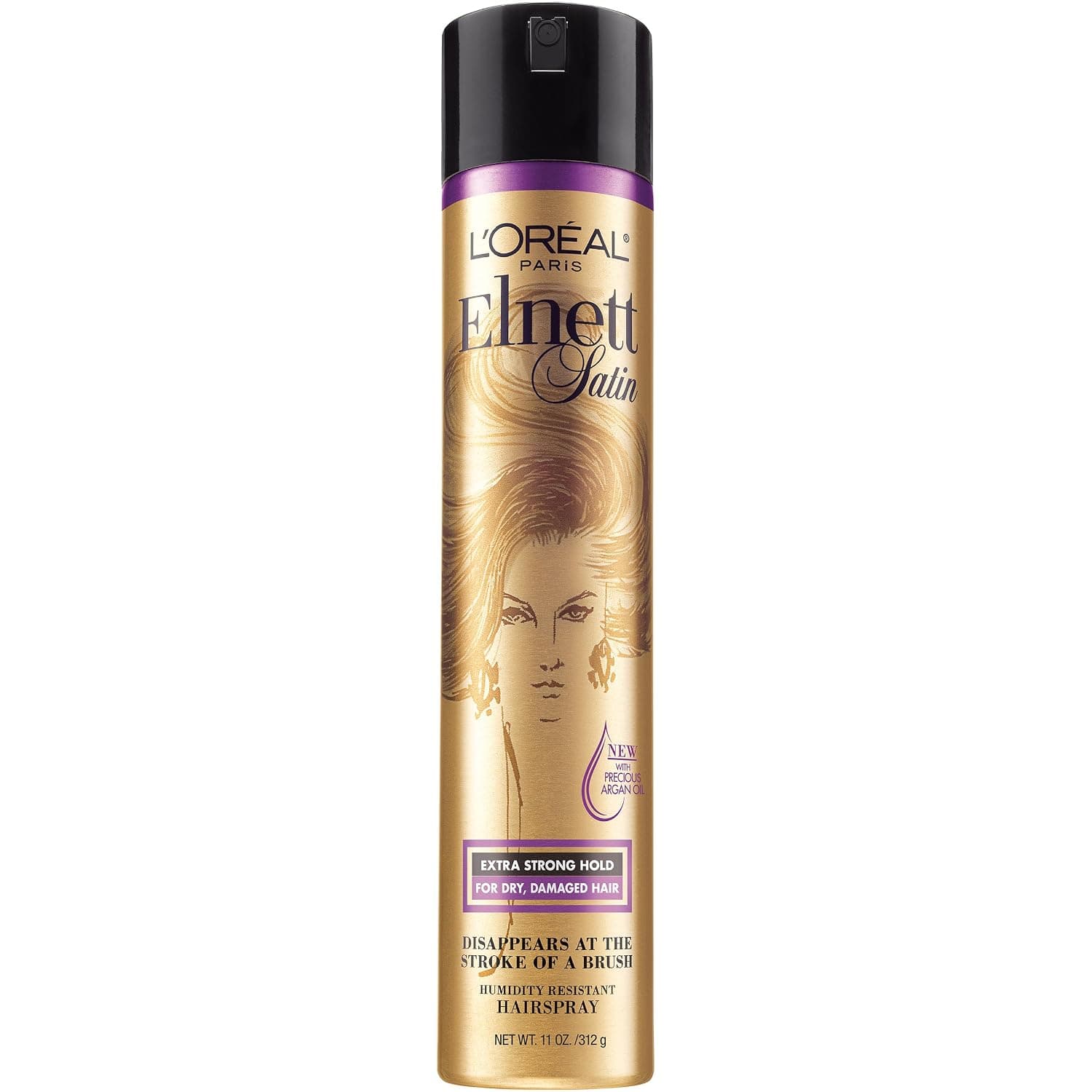 L'Oreal Paris Elnett Satin Precious Oils Laca para el cabello 11 onzas (1 unidad)