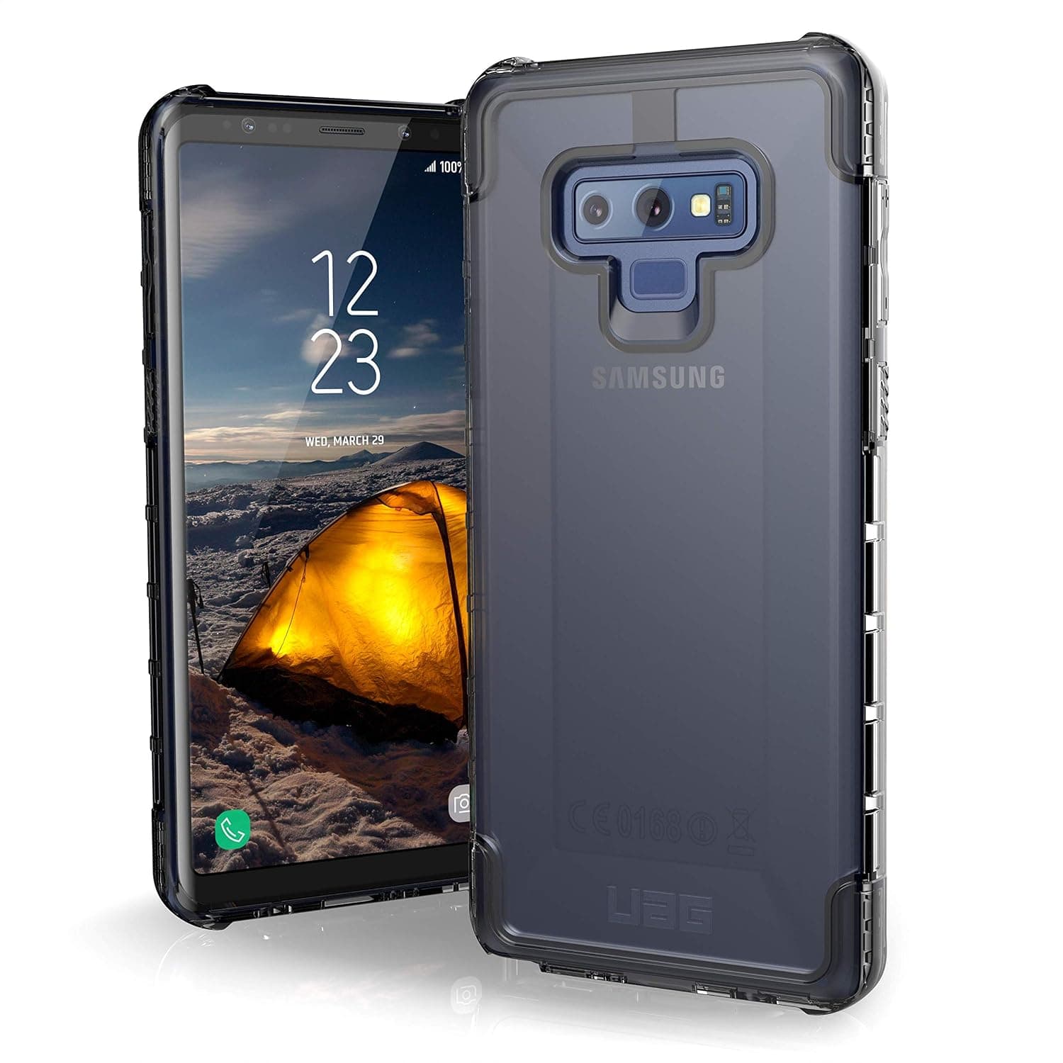 URBAN ARMOUR GEAR UAG Funda para teléfono Samsung Galaxy Note 9 Plyo, ligera, resistente [hielo], resistente a caídas militares