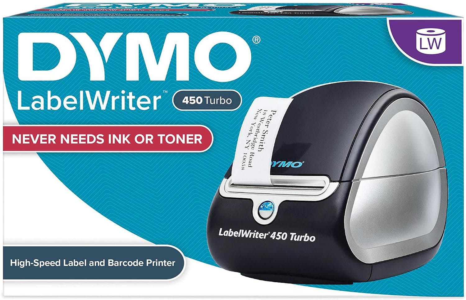Impresora de etiquetas térmicas DYMO LabelWriter 450 Turbo (1752265)
