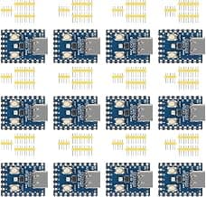 Placa RP2040-Zero de 12 Paquetes, Cortex de Doble Núcleo M0+, Pico | SRAM de 264KB, Flash de 2MB, para diseño de periféricos personalizados y proyectos de desarrollo de bricolaje de IoT