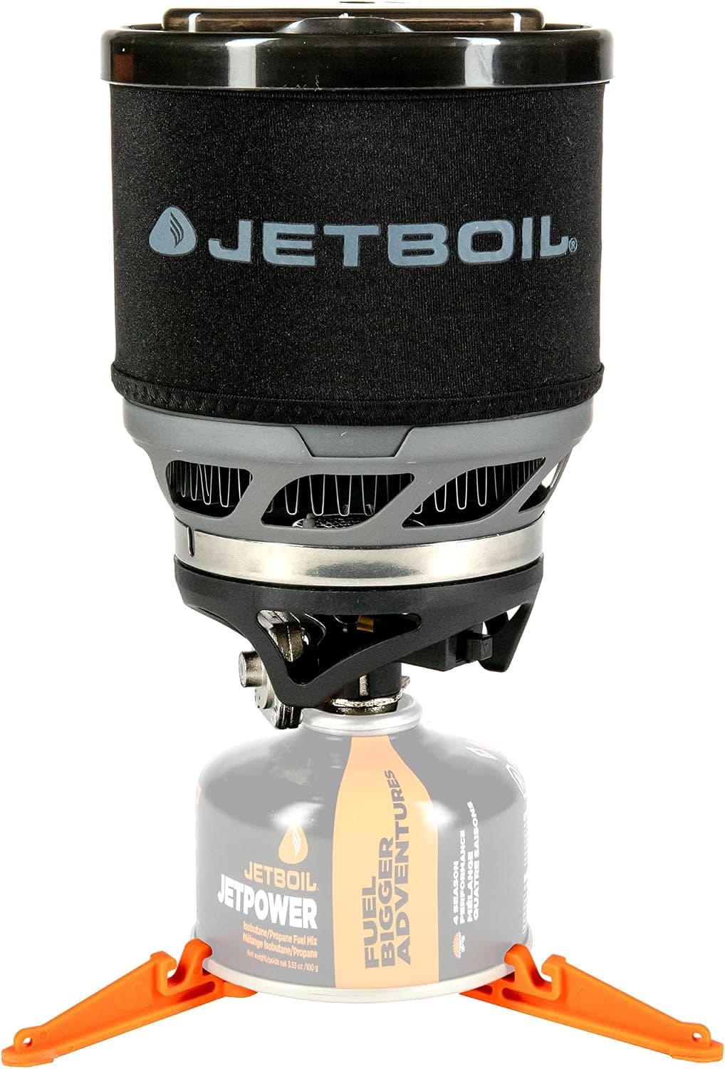Jetboil MiniMo Sistema de cocina para estufa de camping y mochilero con control de calor ajustable