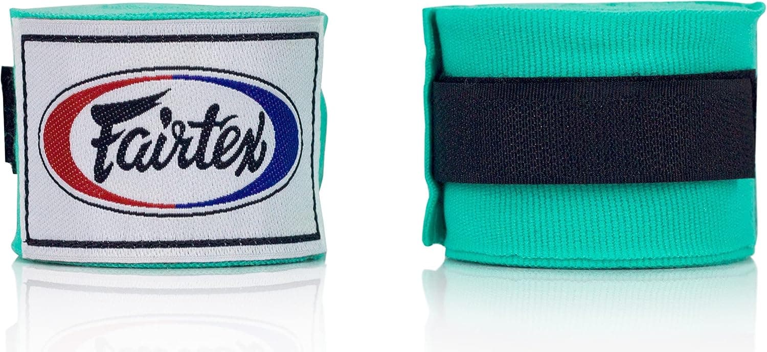 Vendas para manos de algodón elástico Fairtex HW2, vendas para manos de longitud completa de 120' y 180", muchos colores