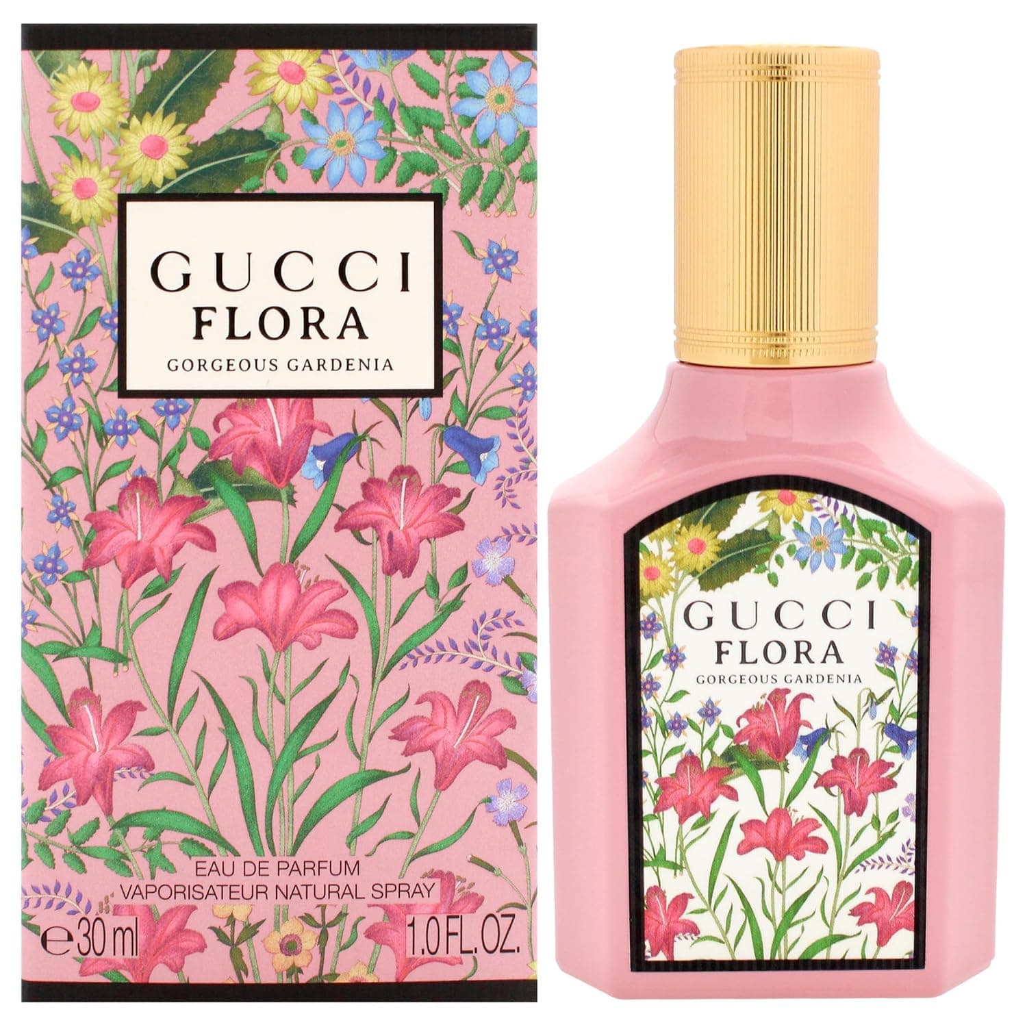 Flora Gorgeous Gardenia de Gucci para mujer - Spray EDP de 1 oz