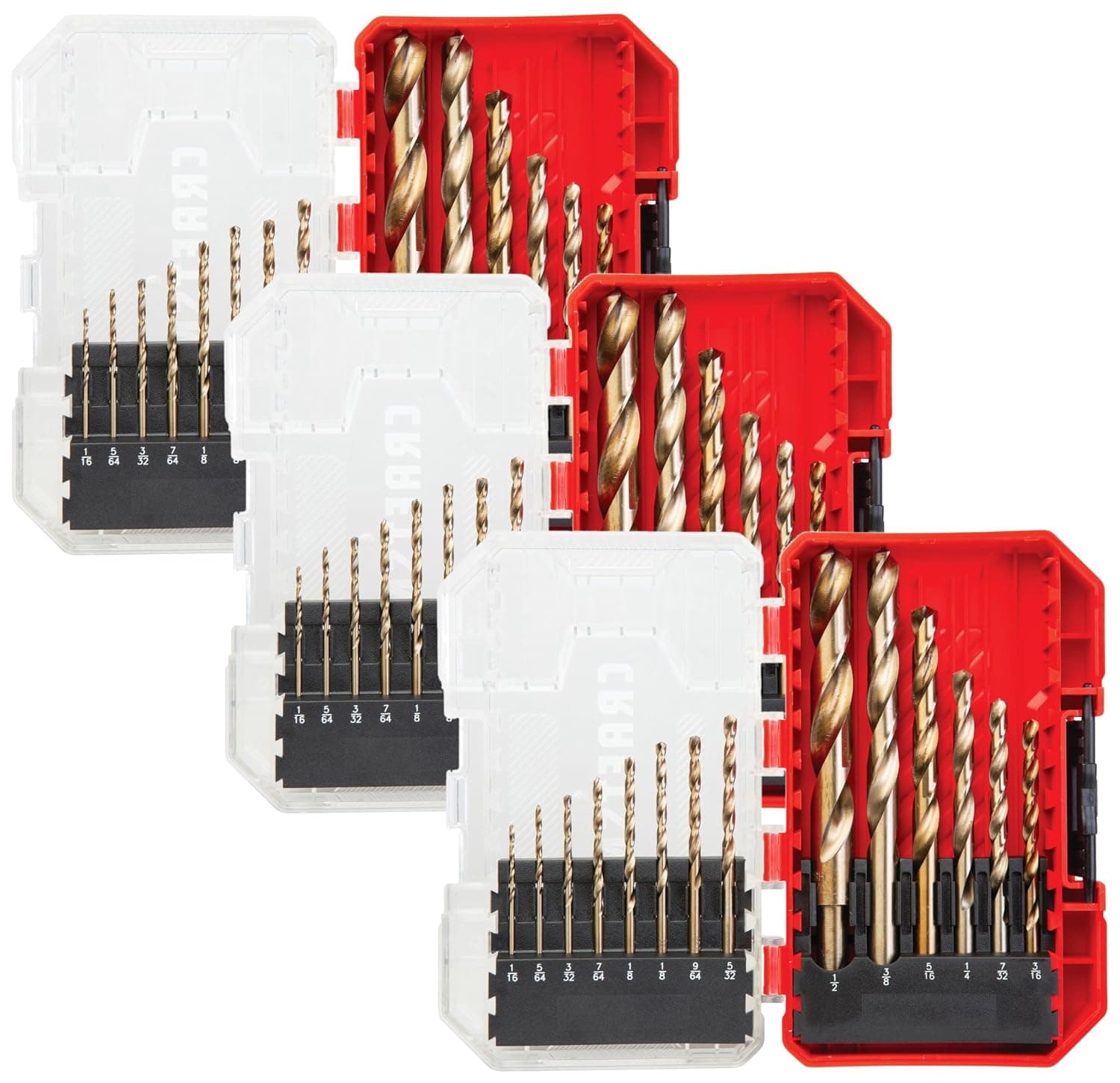 CRAFTSMAN Juego de brocas, óxido de oro, 14 piezas (CMAM2214) (paquete de 3)