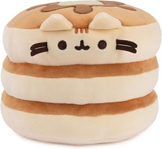 Pusheen Pancakes Squisheen 6-Inch Squishy Plush Toy; Ages 8+ | Inspires Fun Food-Themed Roleplay and Creative Storytelling; Comforting Collectible Gift for Teens and Pop Culture Fans