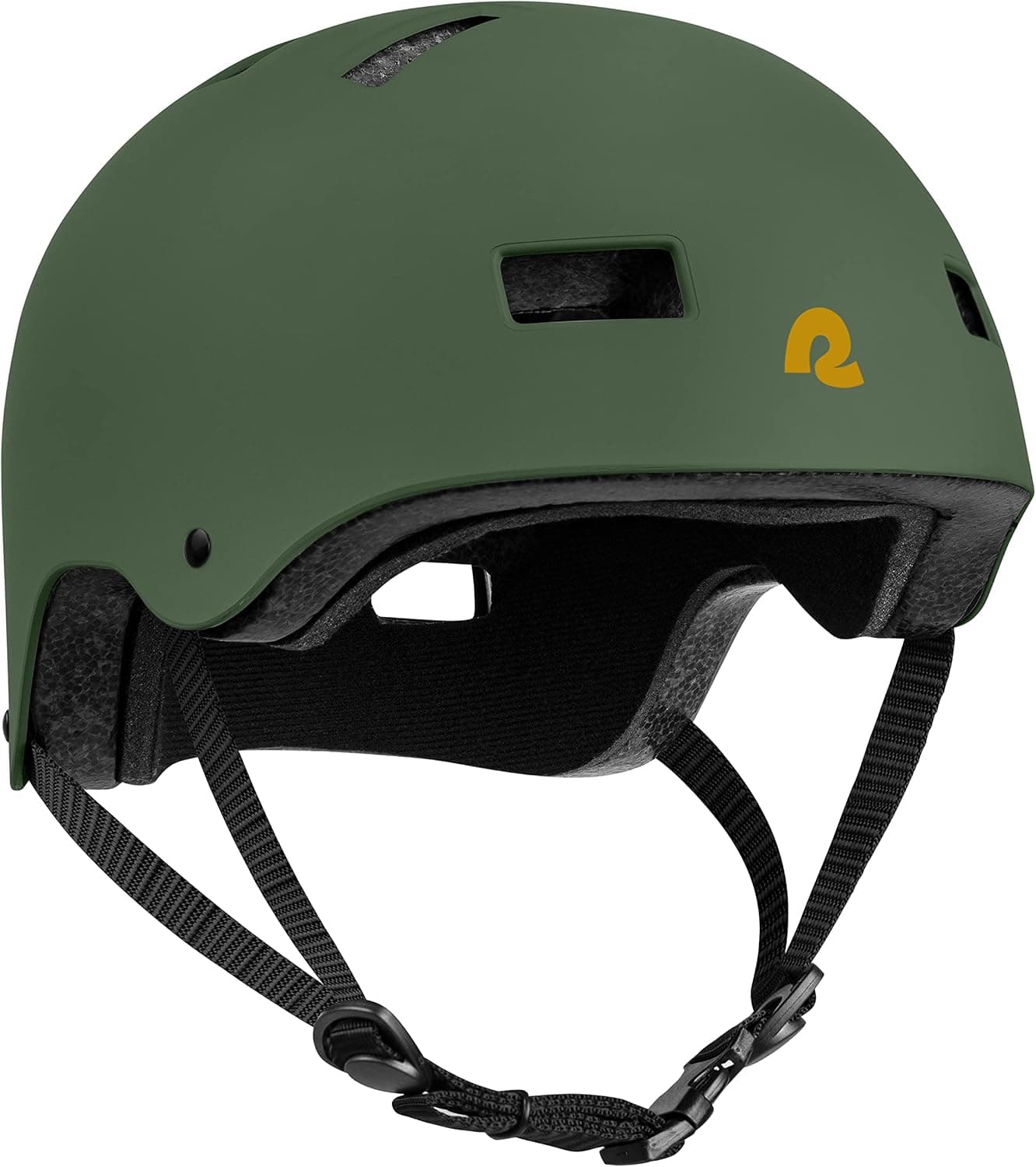 Retrospec Dakota Casco protector para bicicleta, monopatín, scooter, adultos/jóvenes | Casco de bicicleta para hombre, casco de bicicleta para mujer, longboard, acolchado lavable, carcasa protectora, 10 ventilaciones, que absorbe la humedad