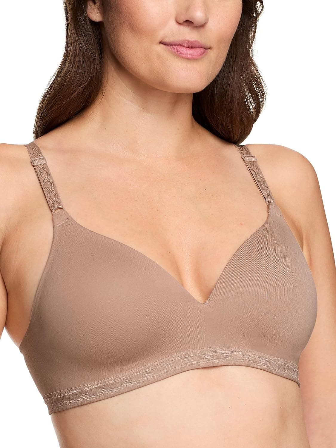 Warner's Blissful Benefits Sujetador cómodo, súper suave, inalámbrico y con forro ligero para mujer