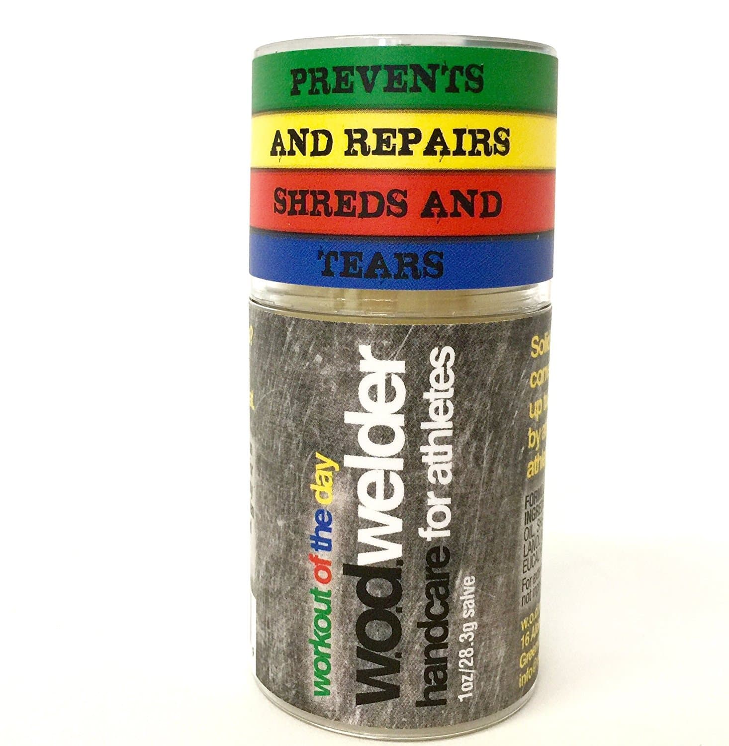 Ungüento para el cuidado de las manos y reparación de callos de WOD Welder - Para atletas de fitness, gimnasia, levantadores de pesas y escalada en roca - Cura desgarros y desgarros, sin afeitadora acelera la recuperación - Huele genial, todo natural