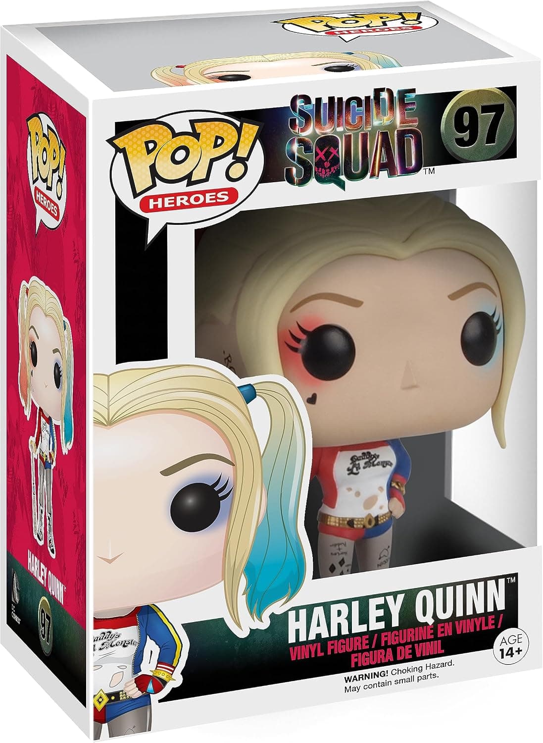Funko POP Movies: Figura de acción del Escuadrón Suicida, Harley Quinn