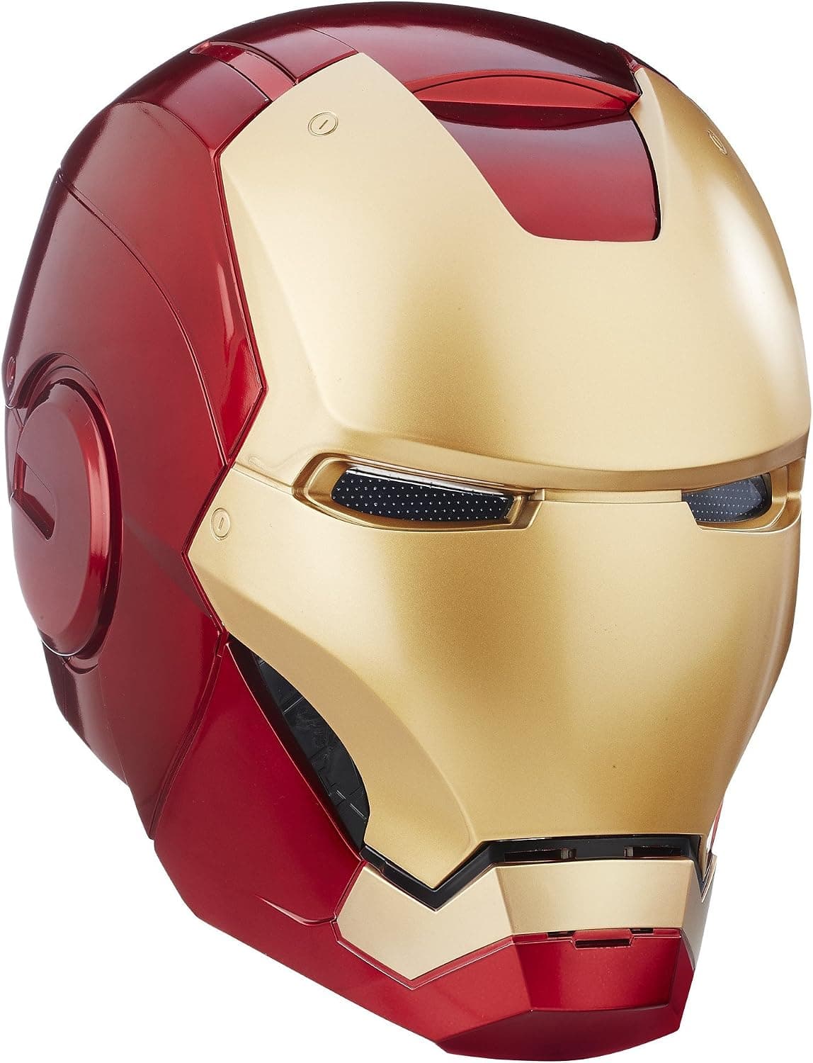Máscara de disfraz de casco electrónico de Iron Man de Marvel Legends de los Vengadores a escala completa