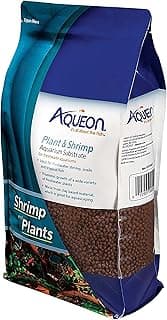 Sustrato para acuario de plantas y camarones Aqueon, suelo acuático para peceras, 5 libras | Suelo acuático para peceras, sustrato de acuario para plantas vivas