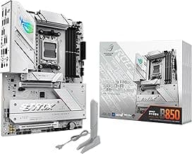 ASUS ROG Strix B850-A Gaming WiFi Placa base AMD AM5 B850 ATX 14+2+2 etapas de potencia, DDR5 AEMP, LAN 2.5G, WiFi 7 con antena Q, 4X M.2, PCIe® 5.0, USB 20 Gbps tipo C, AI Networking II, ASUS AI Advisor
