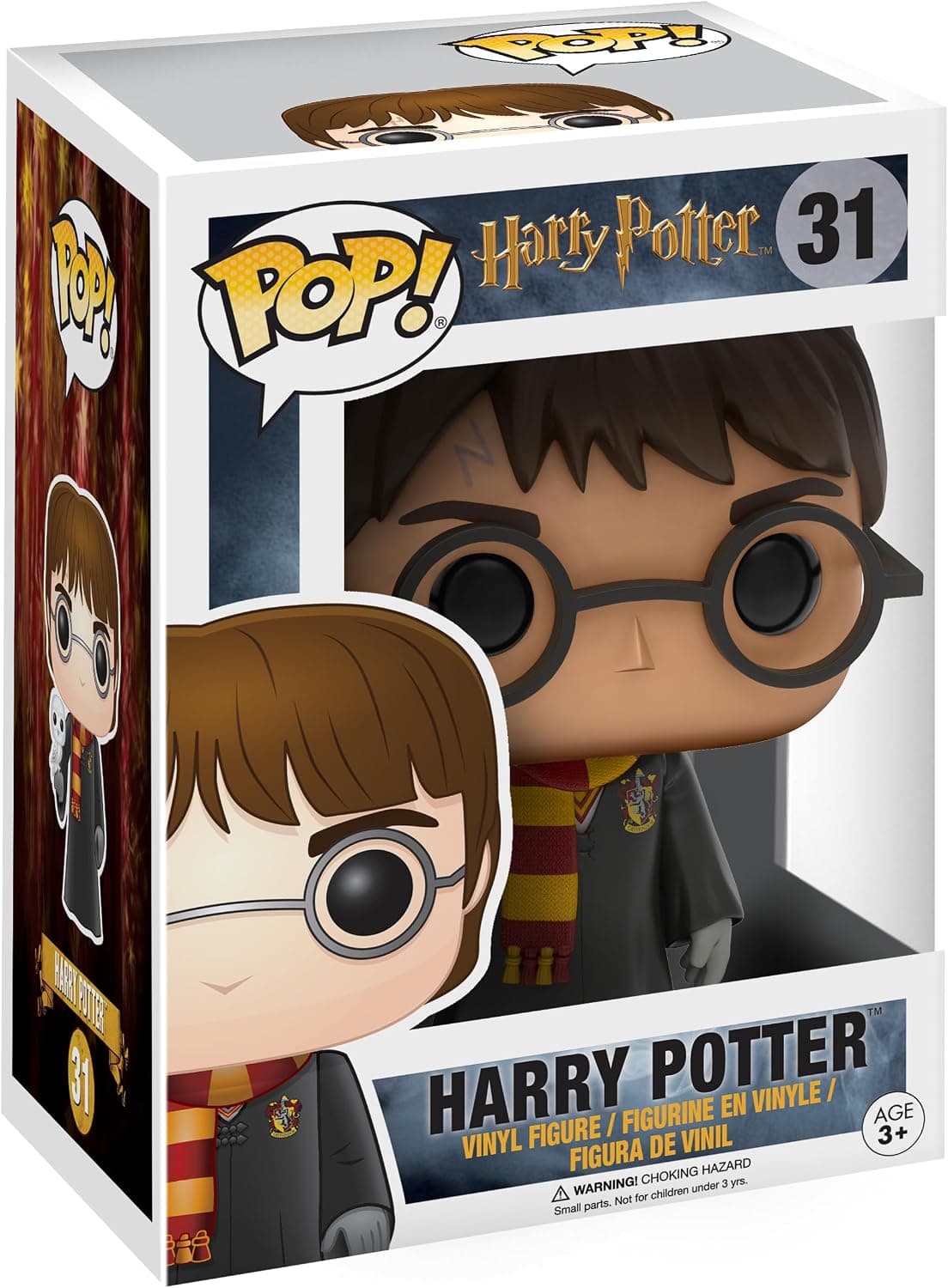 ¡Funko POP! Películas Harry Potter Figura de vinilo exclusiva n.° 31 [con Hedwig] | Mercancía oficial de fantasía - Figura de vinilo coleccionable para exhibición en estantería - Idea de regalo de cumpleaños para fanáticos y coleccionistas