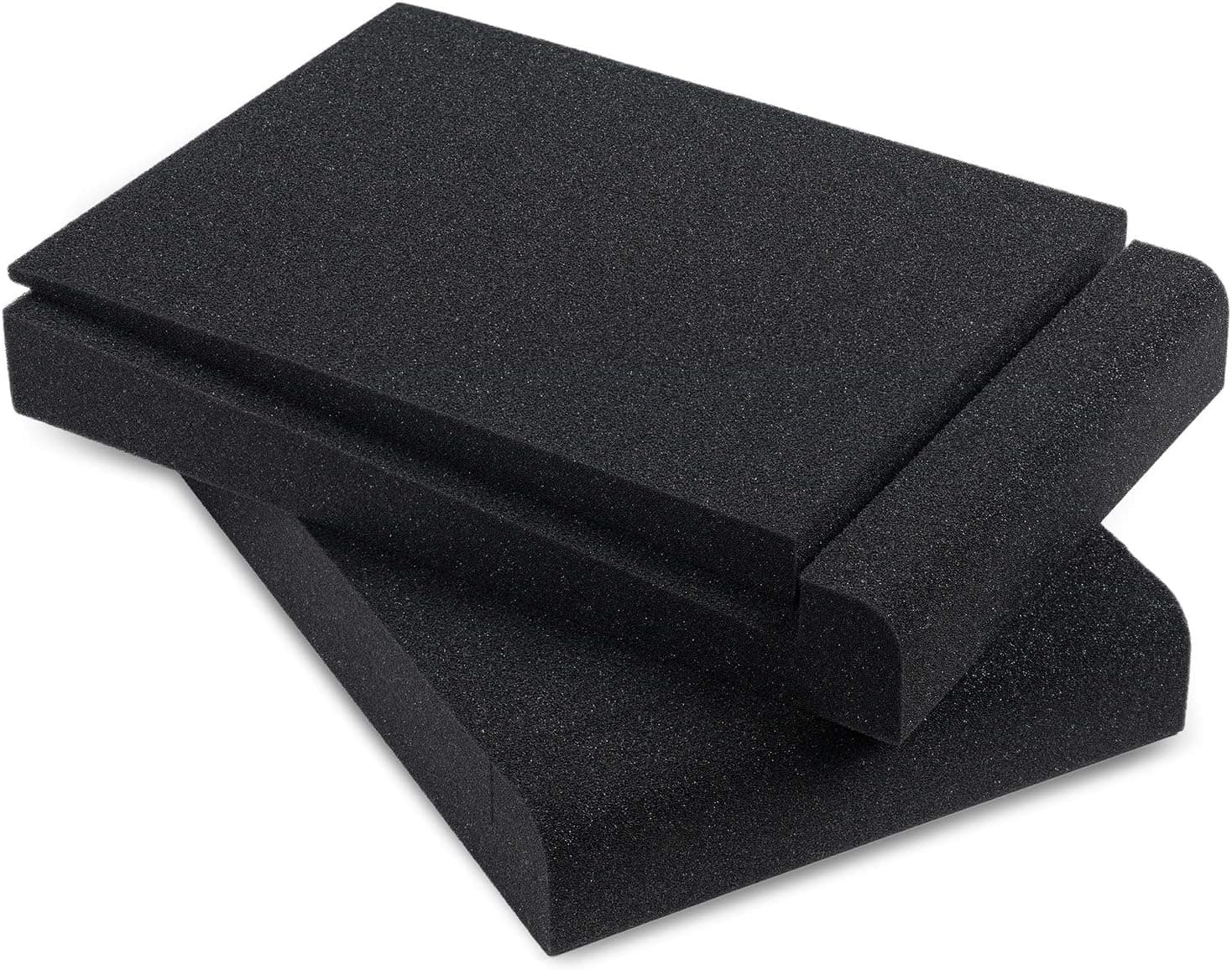 Studio Monitor Isolation Pads for 5 Inch Monitors, Pair of Two High Density Acoustic Foam which Fits Most Speaker Stands | SMPad 5