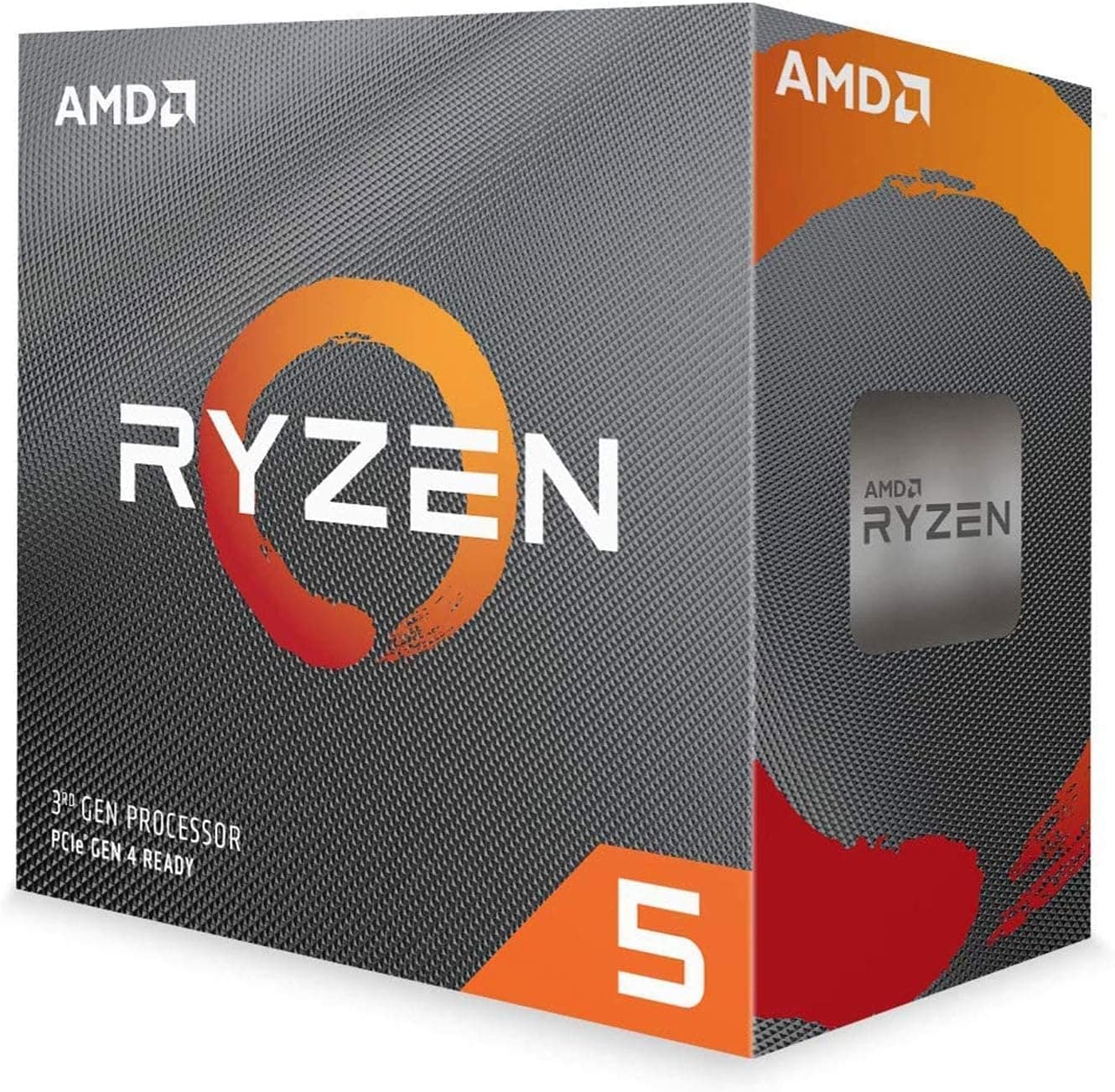 Procesador de escritorio AMD Ryzen 5 3600 de 6 núcleos y 12 hilos desbloqueado con enfriador Wraith Stealth | Enfriador sigiloso Wraith