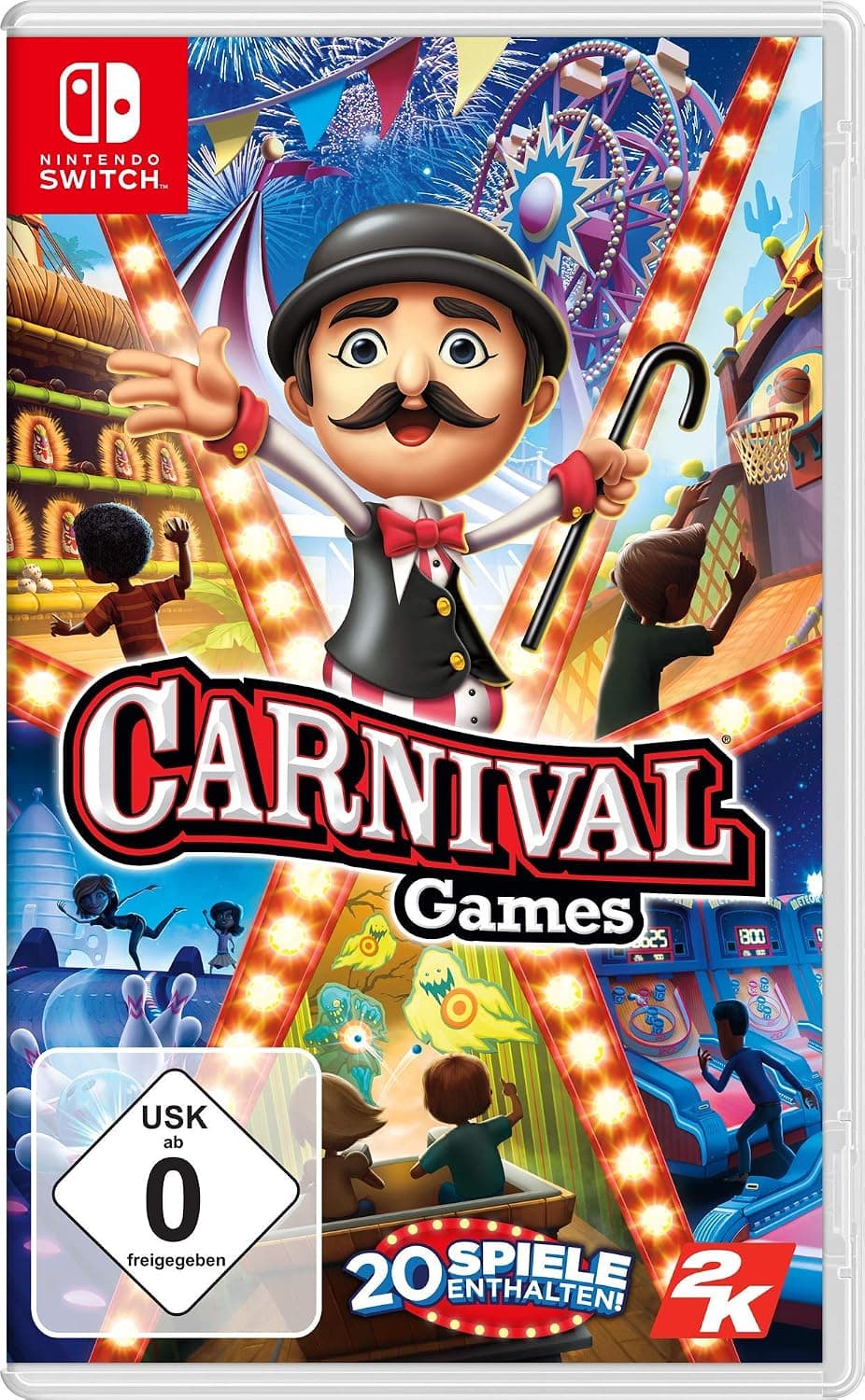 Take-Two Interactive Carnival Games (Code in A Box) Nintendo Switch USK: 0 (Non-US Version)