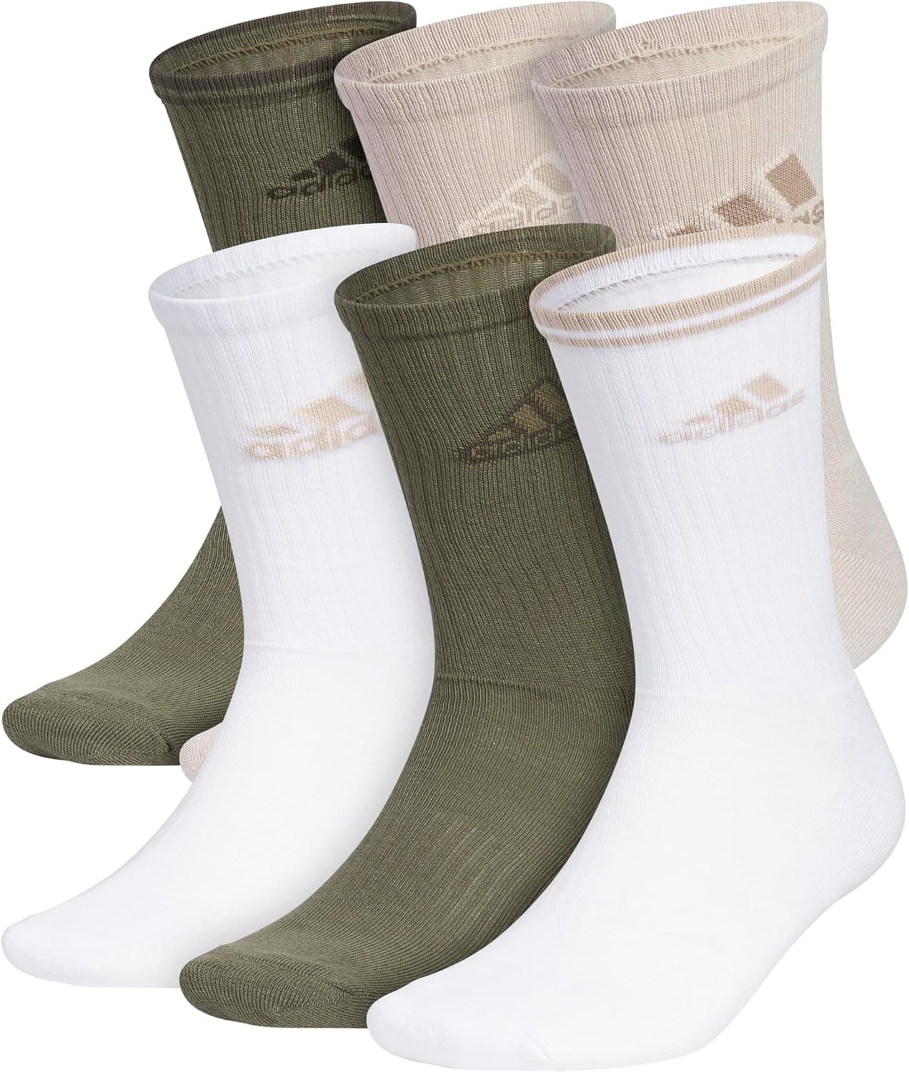 Calcetines deportivos acolchados adidas para hombre (6 pares) duraderos y cómodos