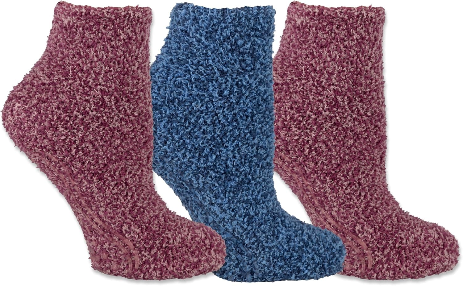 Dr. Scholl's Calcetines de agarre de corte bajo Soothing Spa para mujer, paquete de 3, multicolor, talla de zapato: 4-10