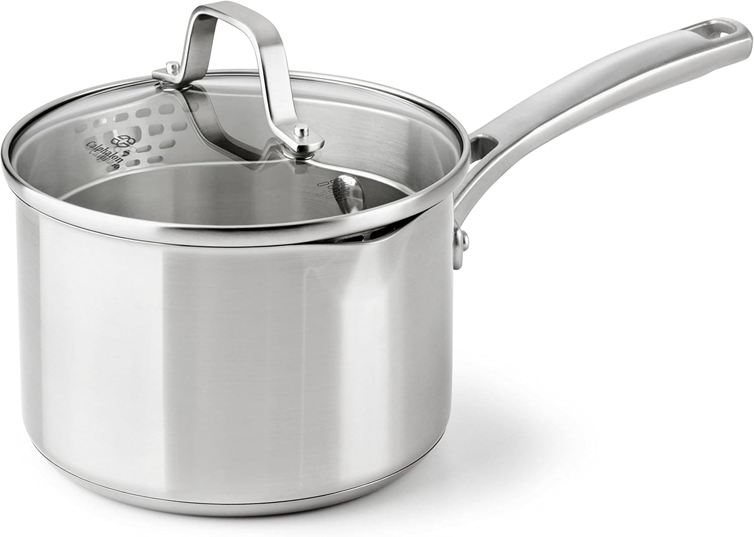 Utensilios de cocina Calphalon Classic de acero inoxidable, cacerola, 2 1/2 cuartos