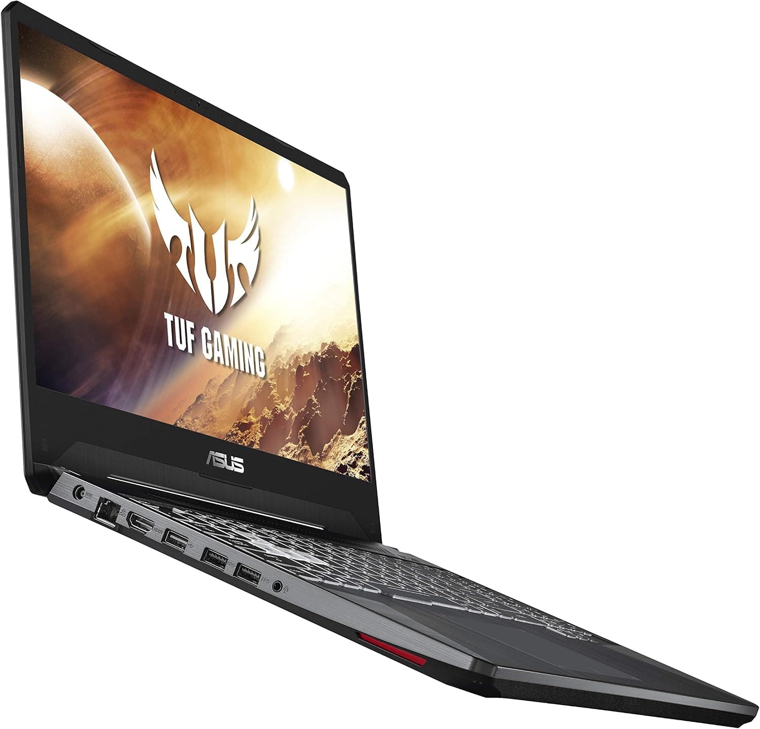 Portátil para juegos ASUS TUF FX505DT: 15,6", 120 Hz Full HD, procesador AMD Ryzen 5 R5-3550H, gráficos GeForce GTX 1650, 8 GB DDR4, SSD PCIe de 256 GB, teclado RGB, Windows 10 de 64 bits - FX505DT-AH51