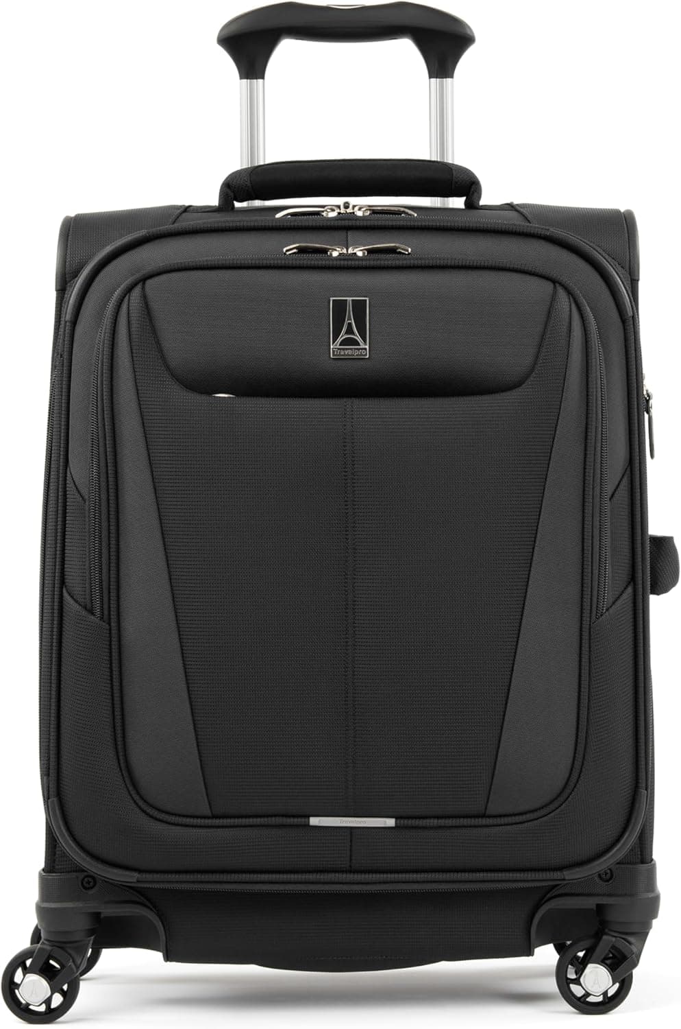 Travelpro Maxlite 5 International equipaje de mano giratorio, negro, 19 pulgadas | Softside expandible con 4 ruedas, diseño de viaje liviano y versátil, para hombres y mujeres