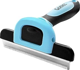 Gonicc PDT- 1001 Peine profesional para quitar pelo de mascotas Azul