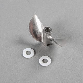 Hélice Pro Boat 1,73 x 1,6 para eje 3/16 PRB282055 piezas de repuesto para barcos